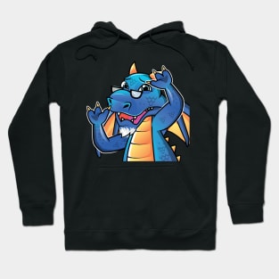 Scraed dragon Hoodie